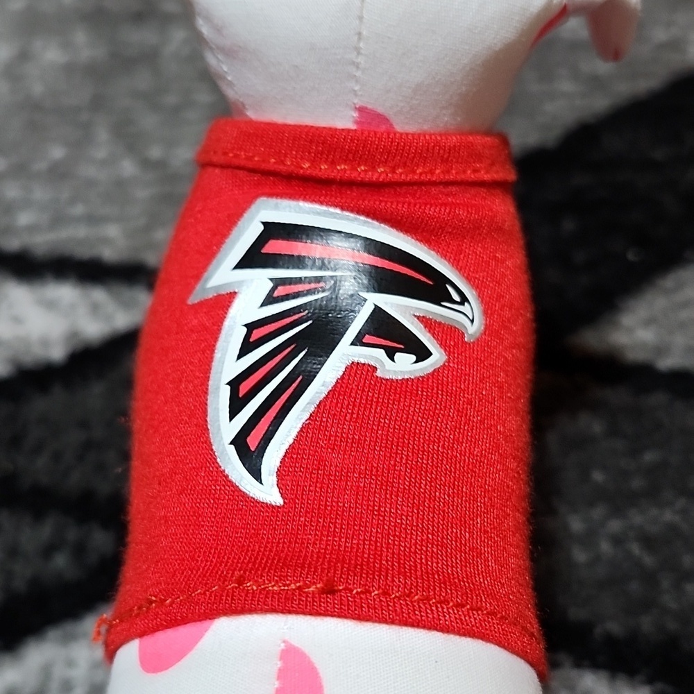 VS PINK RARE ATLANTA FLACONS 1ST-EDITION NFL JERSEY  PLUSH COLLECTIBLE DOG - Picture 7 of 15